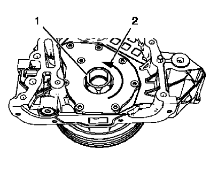 Fig. 139: Crankshaft Balancer