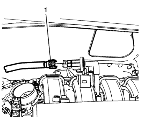 Fig. 154: Evaporative Emission Pipe