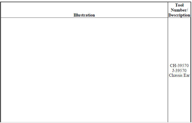 SPECIAL TOOLS AND EQUIPMENT