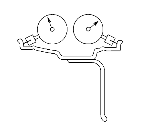 Fig. 11: Measuring Wheel Lateral Runout (Off-Vehicle, Tire Dismounted)