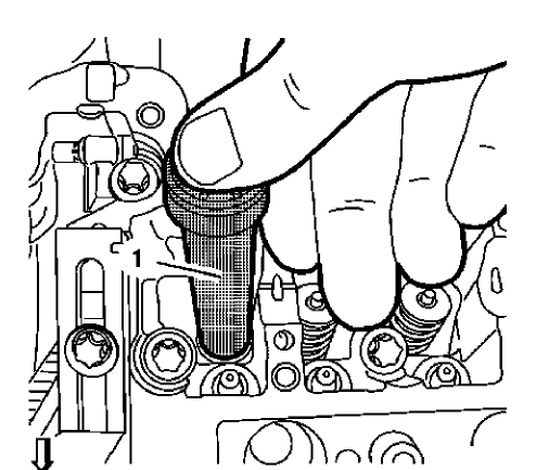 Fig. 231: Intake Valve Stem Oil Seal Installation Tool