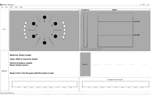 Fig. 46: Identifying Pinion Flange Balancing Screen