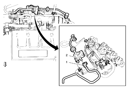 Fig. 83: Evaporative Emission Canister Purge Solenoid Valve