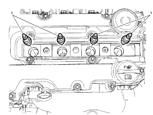 Fig. 92: Spark Plugs