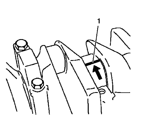 Fig. 360: Plastigage On Bearing Journal