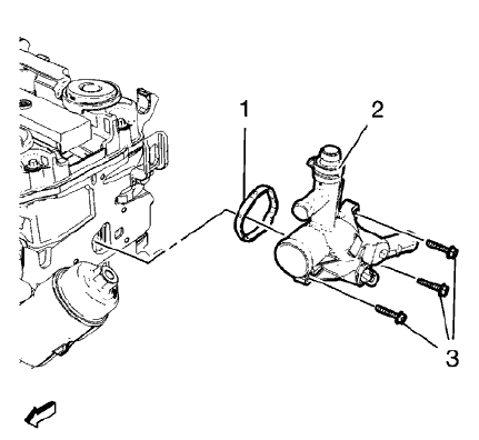 Fig. 69: Water Outlet