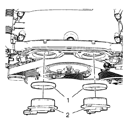 Fig. 96: Camshaft Position Actuator Solenoid Valves