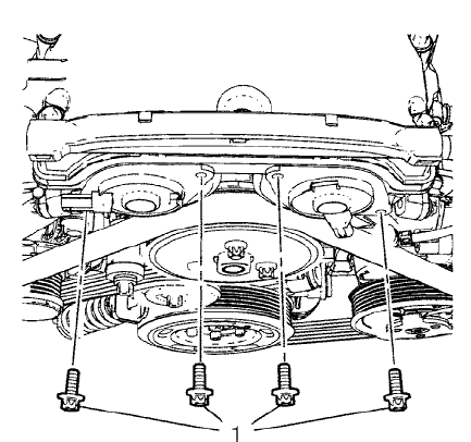 Fig. 98: Camshaft Position Actuator Solenoid Valve Bolts