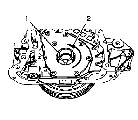Fig. 472: Crankshaft Balancer