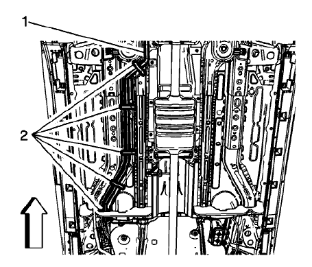 Fig. 24: Fuel Feed Pipe And Retainers