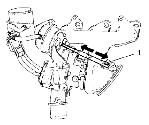 Fig. 376: Wastegate Regulator Mechanism