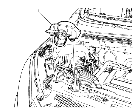 Fig. 104: Air Cleaner Inlet Duct