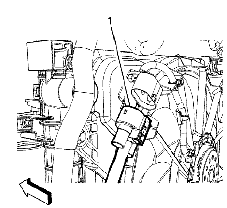Fig. 81: Coolant Fan Wiring Harness Connector