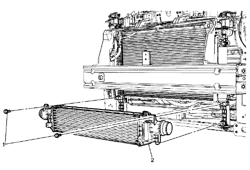 Fig. 108: Charge Air Cooler