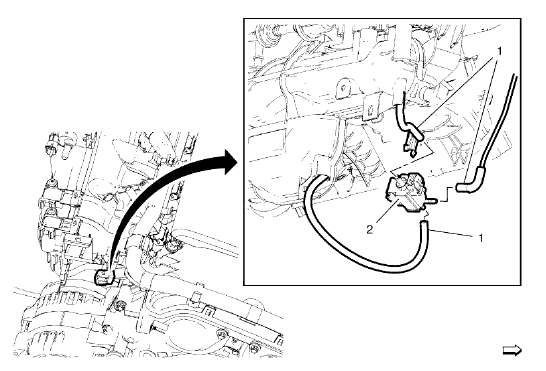 Fig. 119: Charge Air Bypass Regulator Solenoid Valve