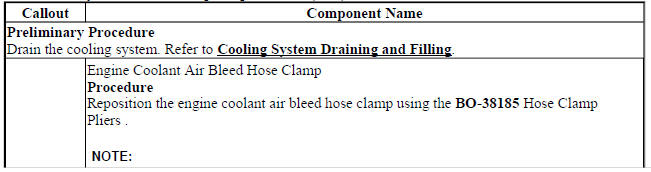 Throttle Body Heater Outlet Pipe Replacement (2H0)