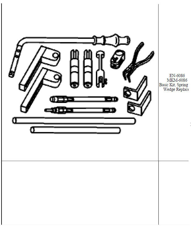Special tools and equipment