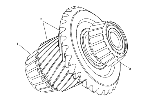 Fig. 56: Idler Shaft Inspection Points