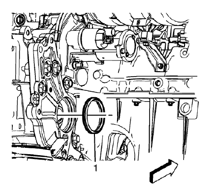 Fig. 74: Transfer Case-To-Transfer Case Bracket Seal