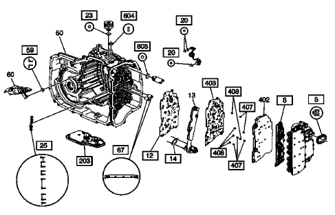 Fig. 7: Automatic Trans Seal Kit (Gen 2) 24260603 (2 Of 2)