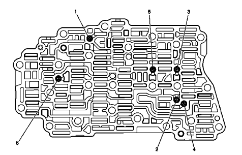 Fig. 33: Ball Check Valve Locations (Gen 2/Hybrid)