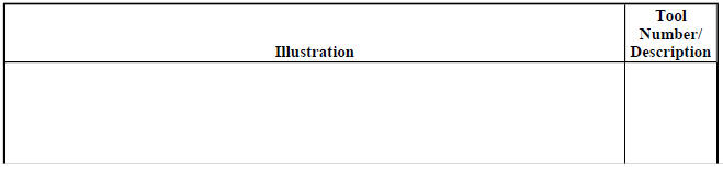 SPECIAL TOOLS AND EQUIPMENT