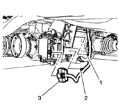 Fig. 3: Wiring Harness And Retainers