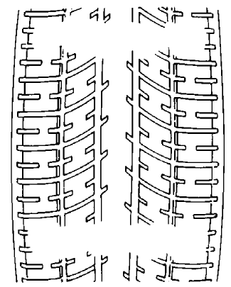 Fig. 21: View Of Tread Wear Indicators