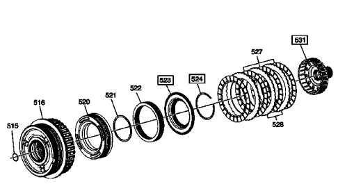 Fig. 8: Transmission Kit (Gen 1) 24260701
