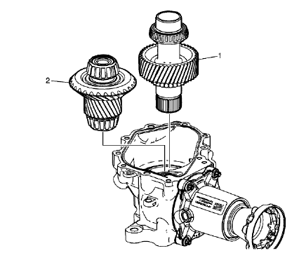Fig. 61: Idler Shaft and Input Shaft