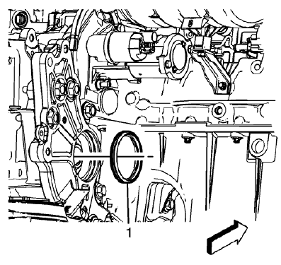 Fig. 24: Transfer Case-To-Transfer Case Bracket Seal