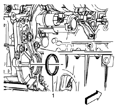Fig. 25: Transfer Case-To-Transfer Case Bracket Seal