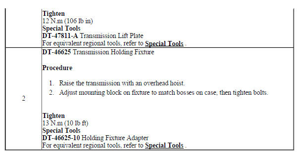 Lift Plate and Holding Fixture Installation