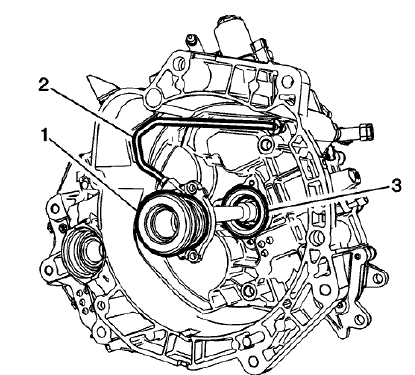 Fig. 32: Clutch Actuator Cylinder, Pipe And Seal