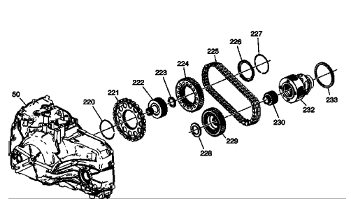 Fig. 8: Disassembled View Of Drive Link Assembly