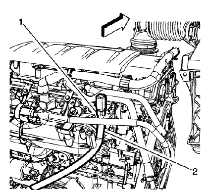 Fig. 11: Vent Hose And Retaining Clip