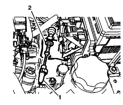Fig. 4: Automatic Transmission Range Selector Lever Cable Terminal And Shift Lever Pin