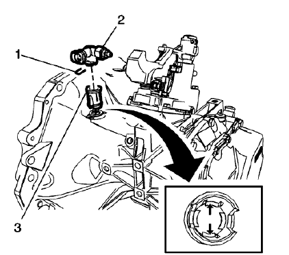 Fig. 69: Actuator Cylinder Pipe Connector Elbow And Clip
