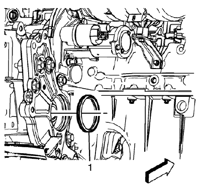 Fig. 20: Transfer Case-To-Transfer Case Bracket Seal