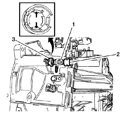 Fig. 70: Clutch Actuator Cylinder Pipe Connector Elbow, Clip And Fastening Sleeve