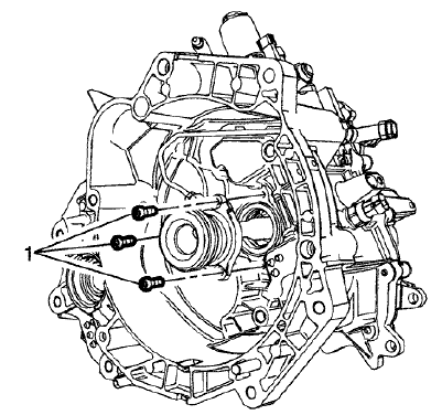 Fig. 71: Clutch Actuator Cylinder Bolts