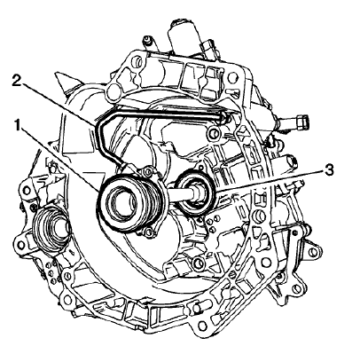Fig. 73: Clutch Actuator Cylinder, Pipe And Seal