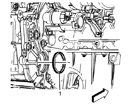 Fig. 24: Transfer Case-To-Transfer Case Bracket Seal