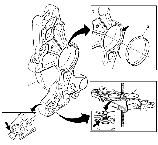 Fig. 69: Transfer Case Adapter (MHB)