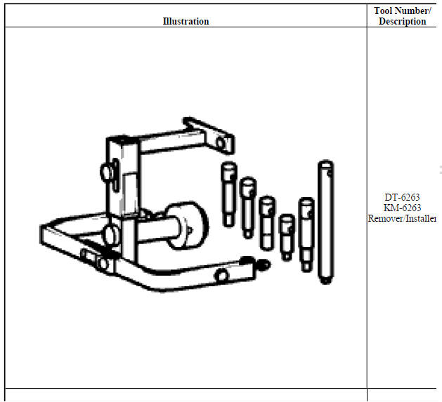 SPECIAL TOOLS AND EQUIPMENT