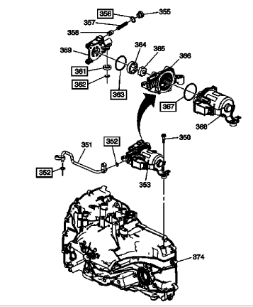 Fig. 19: Automatic Trans Auxiliary Seal Kit (Gen 2) 24260705