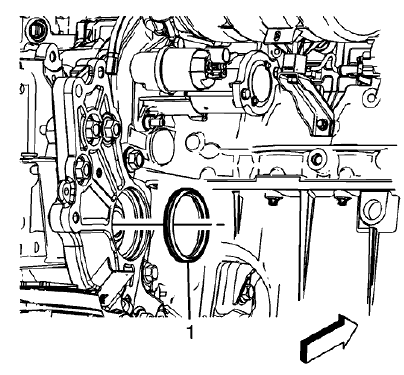 Fig. 31: Transfer Case-To-Transfer Case Bracket Seal