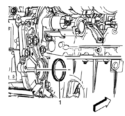 Fig. 32: Transfer Case-To-Transfer Case Bracket Seal