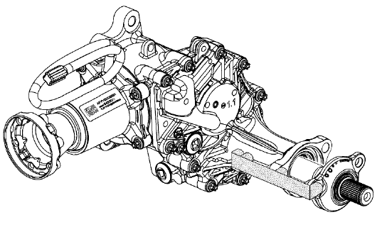Fig. 74: Transfer Case