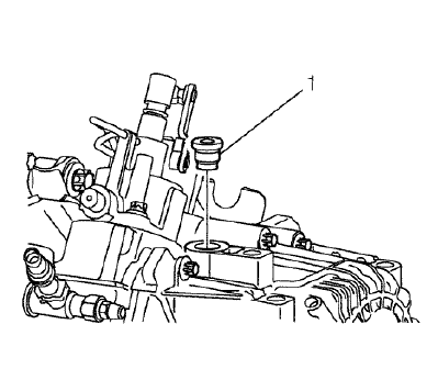 Fig. 17: Transmission Fluid Fill Fastener